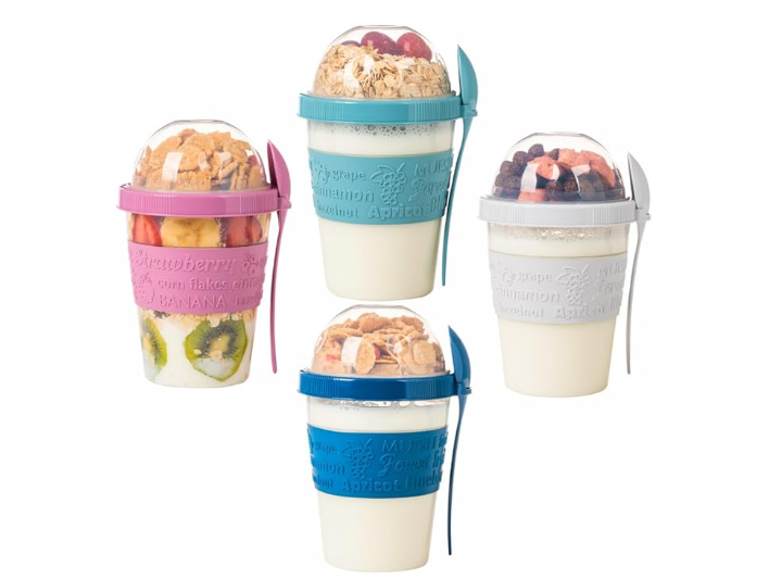 Portable Yogurt Parfait Cups
