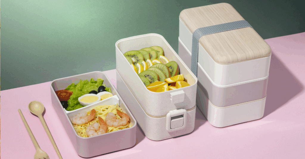 Weight Watchers zero-point lunch box with turkey, veggies, hard-boiled eggs, and ranch yogurt dip.
